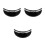 3Pcs Outdoor Motorcycle Visor Pc Retro Sunshade for 3/4 5