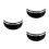 3Pcs Outdoor Motorcycle Visor Pc Retro Sunshade for 3/4 8