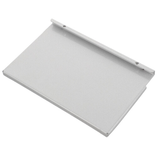 5Pcs Silver Metal Cards Box Practical Office Table Card Storage Case 1
