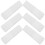 18Pcs Weighted Cord Pull Ends for Blinds Curtain Cord Control White 3