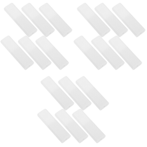 18Pcs Weighted Cord Pull Ends for Blinds Curtain Cord Control White 2