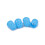 8Pcs Durable Silicone Guitar Finger Caps Blue for Stringed Instruments 10