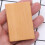 Blocos de madeira natural retangulares, 1 conjunto, 2,36 x 1,57 x 0,47 polegadas 2