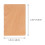Blocos de madeira natural retangulares, 1 conjunto, 2,36 x 1,57 x 0,47 polegadas 7