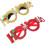 8Pcs Novelty Christmas Glasses Props Funky Assorted 3