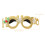 8Pcs Novelty Christmas Glasses Props Funky Assorted 10