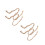 4Pcs Classic Retro Light Brown Jute Macrame Hanging Planter Basket 6