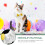 1Collier Pour Chat Décoratif En Polyester, Ajustable Durable 5