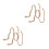 4Pcs Classic Retro Light Brown Jute Macrame Hanging Planter Basket 7