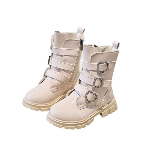 Children's Boots, Single Boots, British, Side Zipper Short Boots 1