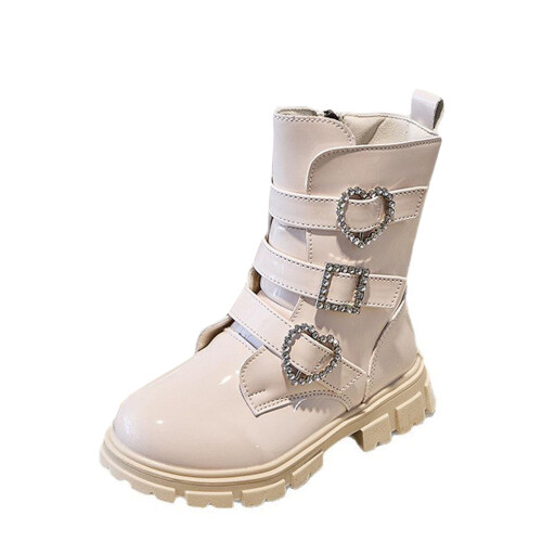 Children's Boots, Single Boots, British, Side Zipper Short Boots 2