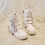 Children's Boots, Single Boots, British, Side Zipper Short Boots 4