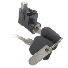 Voor Hailong batterijhouder met slot en sleutel (voor 1 of 2 batterijen)