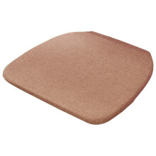 Almofada em formato de U para cadeiras de jantar com cinto, compatível com cozinha, sala de jantar interna e jardim.