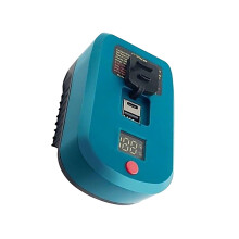 Schnellladeadapter mit LED-Anzeige für Makita-Akkus (18–20 V)
