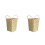 2Pcs Khaki Bamboo Storage Baskets Wicker Organizer for Home Office 3