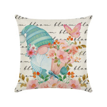 Capas de Almofada Decorativas de Primavera 45x45cm com Estampa Floral para o Dia dos Namorados
