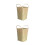 2Pcs Khaki Bamboo Storage Baskets Wicker Organizer for Home Office 6