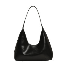 Dame skuldertaske i vegansk læder, 28,5 x 23,5 cm, PU casual crossbody-taske med justerbar rem, arbejdstaske og rejsetaske (5 farver)