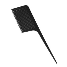 1 peine separador de cabello duradero para mujer, ideal para cabello rizado, grueso y liso. Color negro.