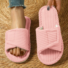 Pantofole ortopediche da donna Willtoo con supporto plantare, memory foam e punta aperta – compatibili con il trattamento della fascite plantare.