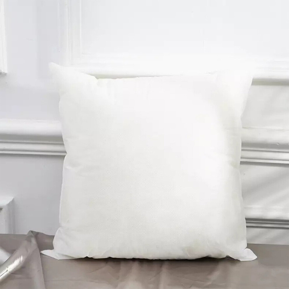 Throw Pillow Insert Square Cotton Fabric 17.7x17.7 in