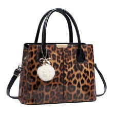 Dámske kabelky a kabelky Leopardie kabelky cez rameno Dámska taška s vrchnou rukoväťou Satchel Tote