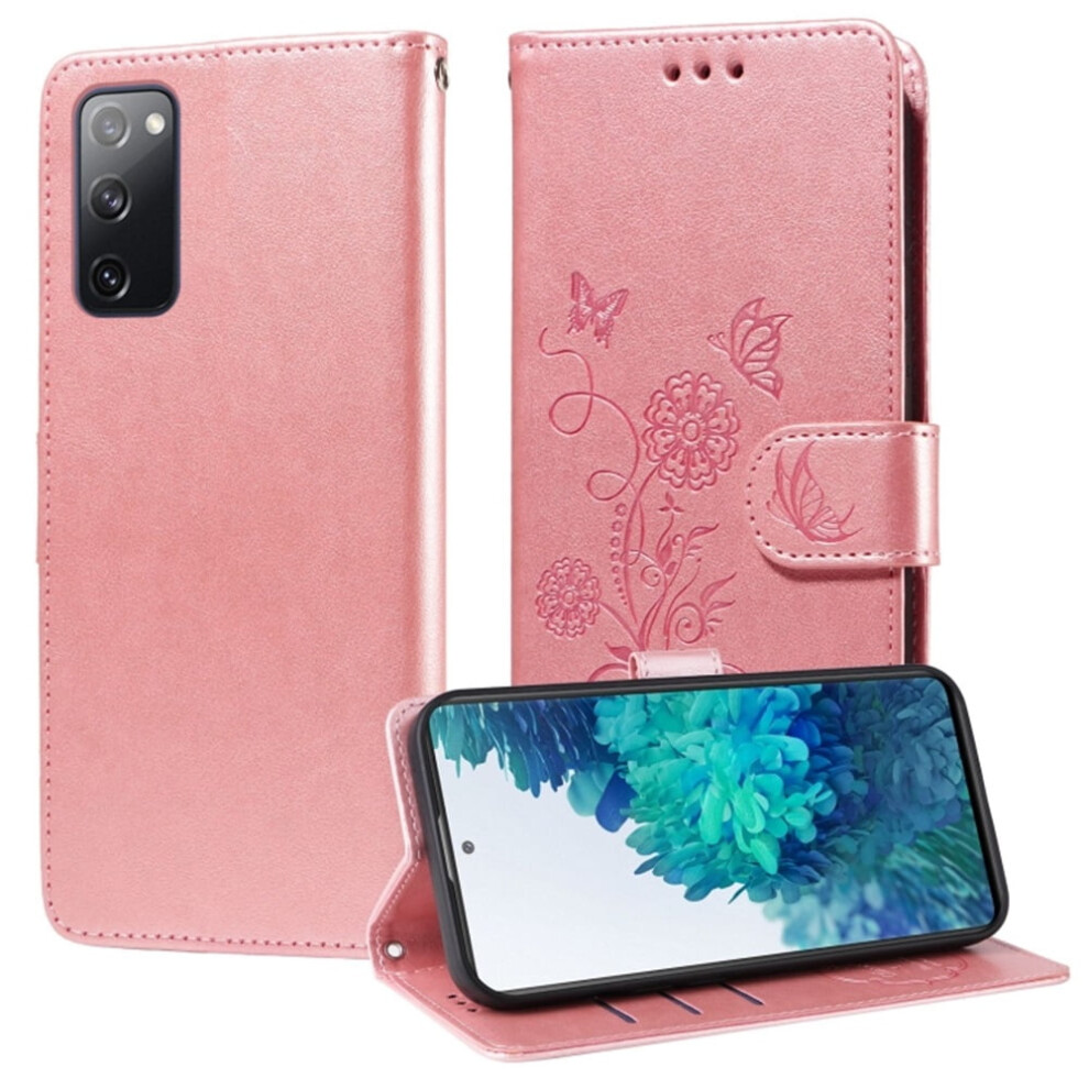 Butterfly Flower Flip Case For Samsung Galaxy S20 Fe 5G 937196985876