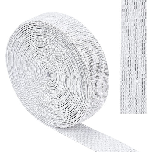 Αντιολισθητική ελαστική κορδέλα 5Yards20mm, ταινία σιλικόνης με κυματοειδή λαβή για