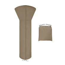 For Durable Waterproof Patio Heater Cover with Zipper & Storage Bag - UV & Wind