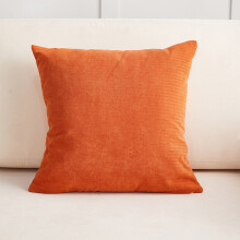 Clearance! Modern Orange 40x40cm Pillow Set – Sofa, Chair, Office Lumbar Cushion, Solid Color, Under $10