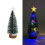 LED mini juletræ med træfod 1
