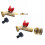 Brass Rain Barrel Spigot with Bulkhead Fitting 2 Pack 1