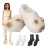 Παντόφλες Cat Paws Footprints Fluffy Plush Fleece για αύξηση ύψους, για χειμερινά κορίτσια, ιδέα 1