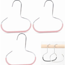 Cintres en acier durable (lot de 4, assortis) – Optimisez l'espace de votre placard, organisateur pour chapeaux/écharpes, compatible avec les