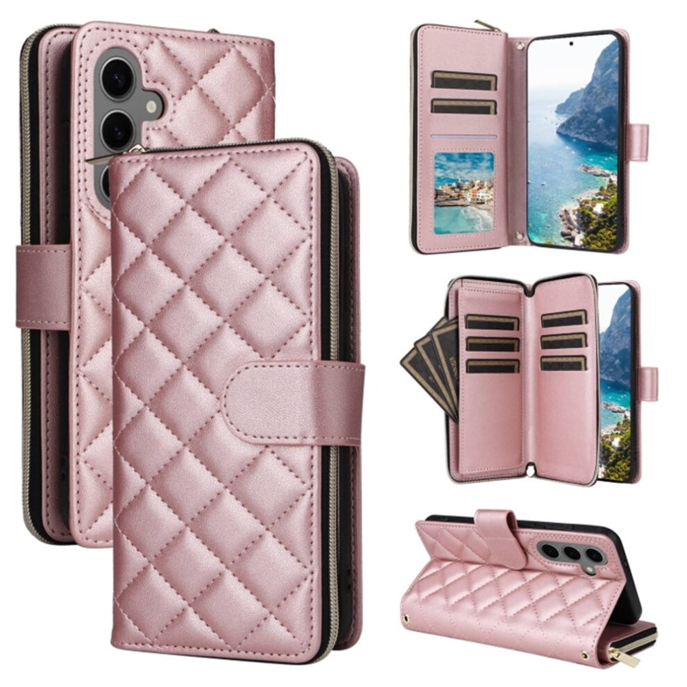 Samsung Galaxy S24+ 5G Magnetic Flip Wallet Case With 9122141634423