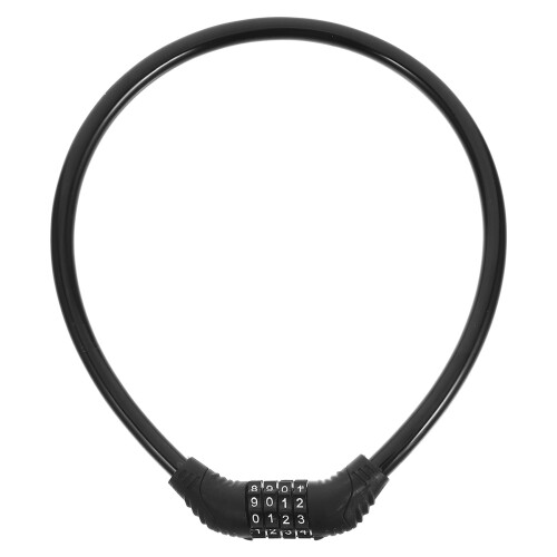 Cycling Lock Padlock Chain Bicycle Lock 1Pack 9.4X7.5X0.9In