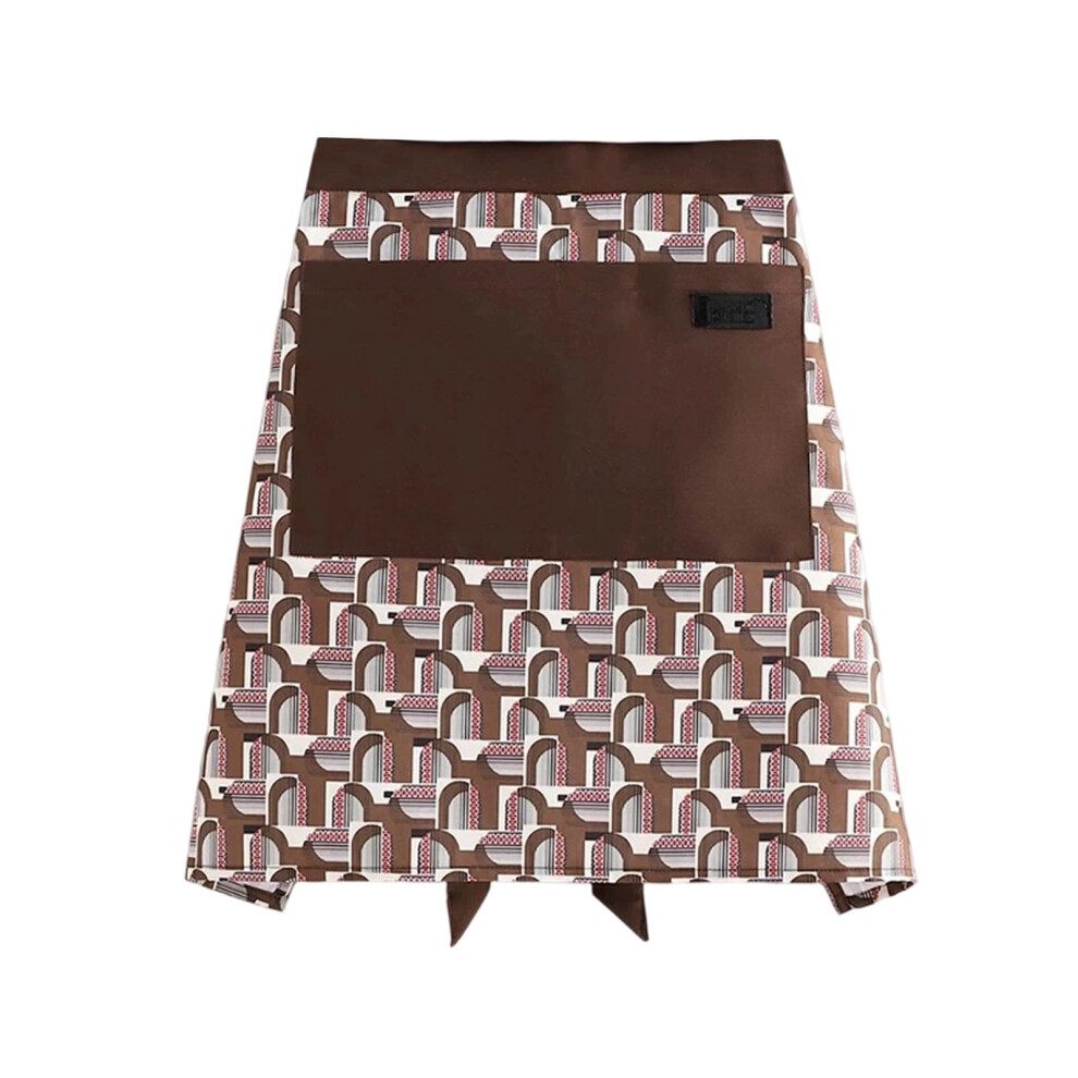 Server Aprons With 3 Pockets, Server Waist Aprons, Waitress Half Apron, Waterdrop Resistant Waitress Apron 9193271077817