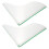 3Pairs Clear Acrylic Bath Tub Splash Guards Easy Install Splash Guards 2