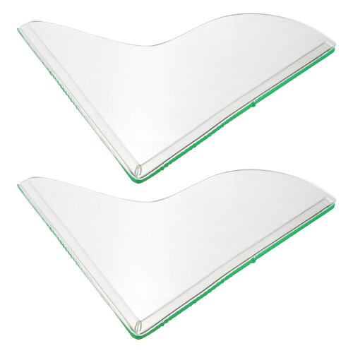 3Pairs Clear Acrylic Bath Tub Splash Guards Easy Install Splash Guards 1
