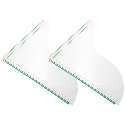 3Pairs Clear Acrylic Bath Tub Splash Guards Easy Install Splash Guards 2