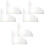3Pairs Clear Acrylic Bath Tub Splash Guards Easy Install Splash Guards 5