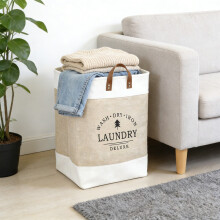 Collapsible Laundry Basket – Freestanding, Foldable Hamper with Sturdy Handles, Ideal for Laundry Room, Dorm, Bathroom & Bedroom – Compatible with