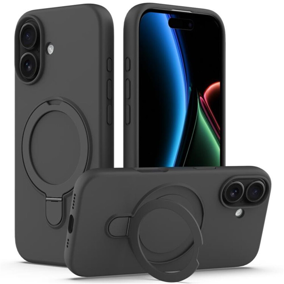 Magnetic Liquid Silicone Iphone 17 Case Carbon Black 913211546352