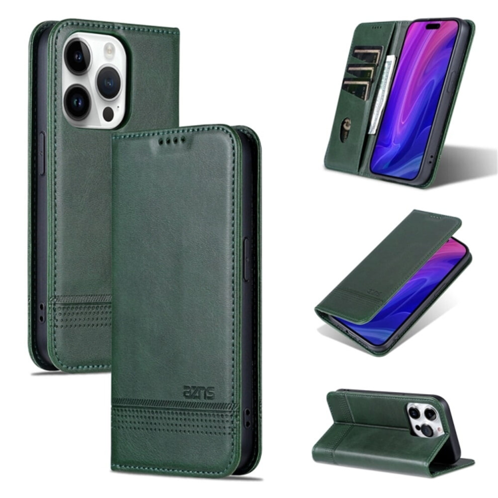 Iphone 15 Pro Pu Leather Wallet Case With Tpu Bumper And 913211546567
