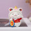 Rabbit Ornament Cartoon Synthetic Resin Mini Statue 4