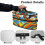 Daisy Pattern Portable Steamer Case Bag with Zipper 5