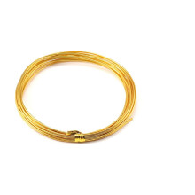3mm Aluminum Wire Craft Making Material Jewelry Making Floral Wire 9 Gauge 2 Meters Length Multi-Purpose