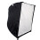 Umbrella Type Softbox Photography Studio Speedlite Flash Compact Design Lightweight Quick Strip Rectangular Universal Compatibility Flattering Light 1