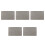 5Pcs Versatile Grey Cleaning Cloth for Violin Guitar Piano Instruments 10